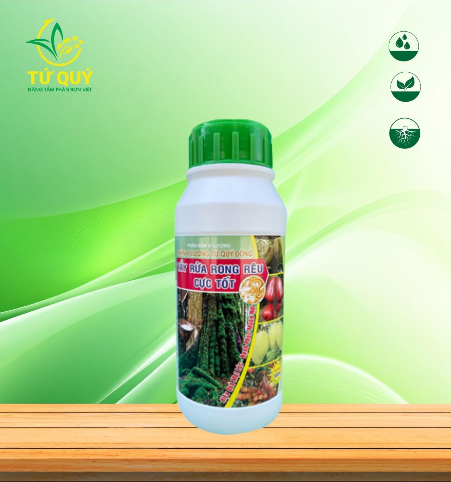 TẨY RỬA RONG RÊU CỰC TỐT