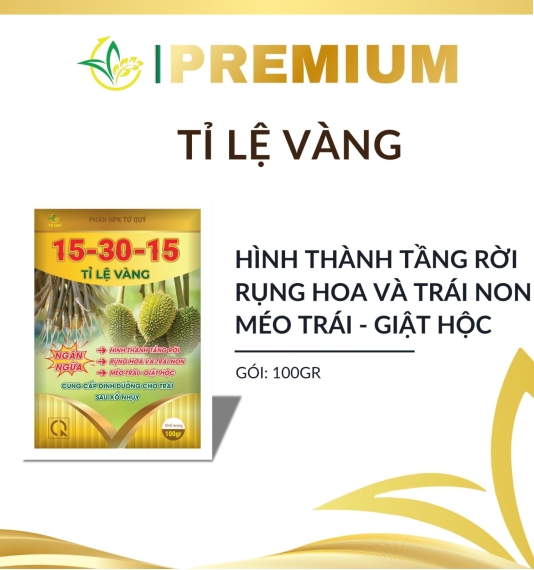 Tỉ Lệ Vàng Gói 100gr