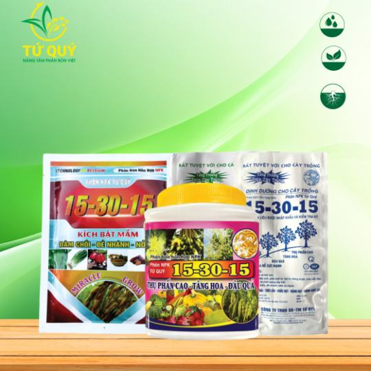 Phân NPK Tứ Quý 15-30-15